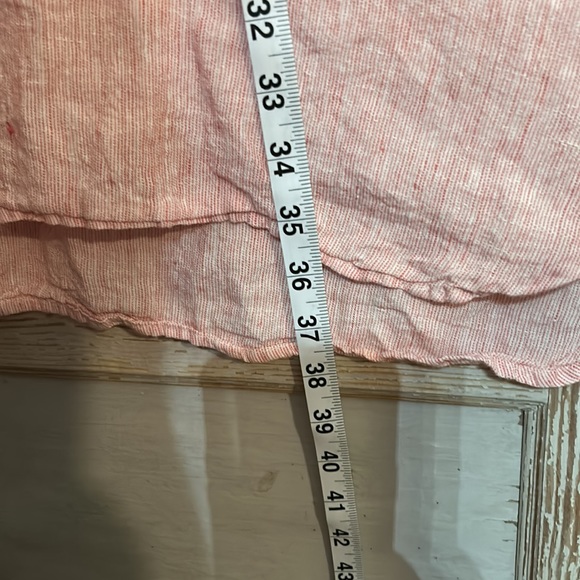 Pine Cone Hill 100% Linen Tunic Dress - Picture 8 of 8